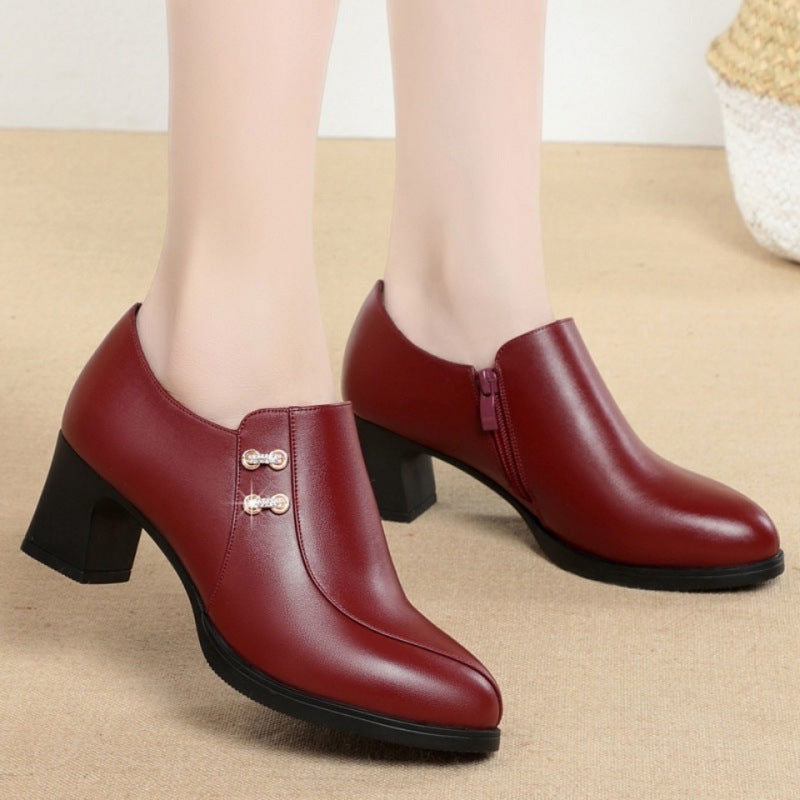 Women's Leather-Look Boots