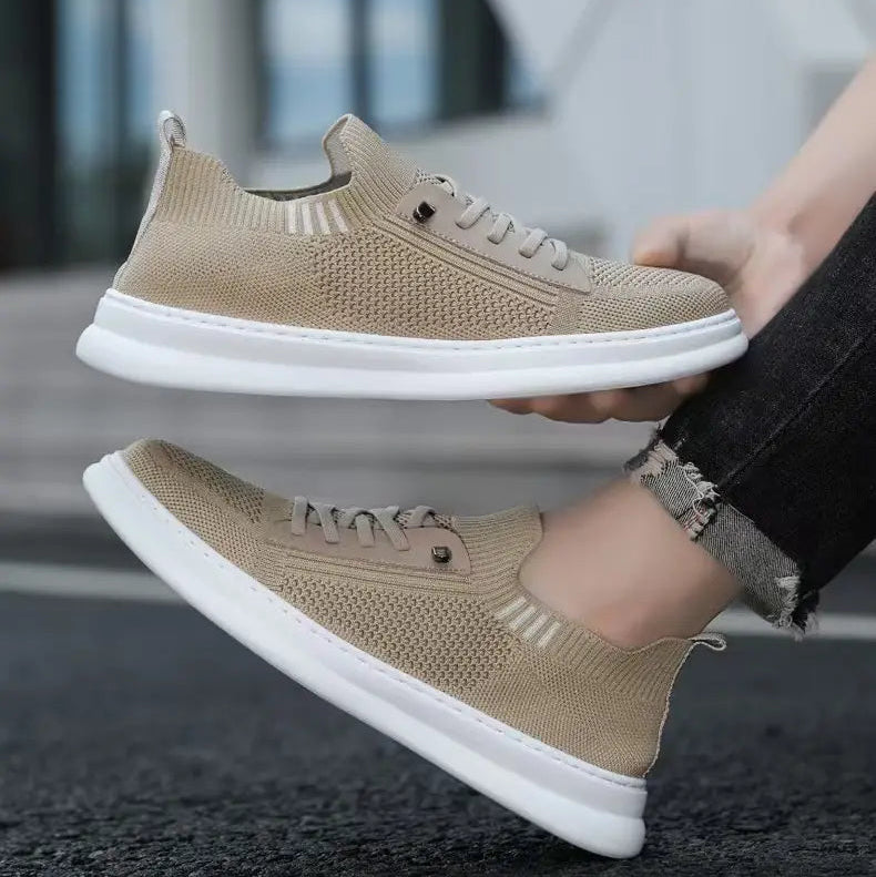 Men’s Breathable Knit Comfort Street Trainers