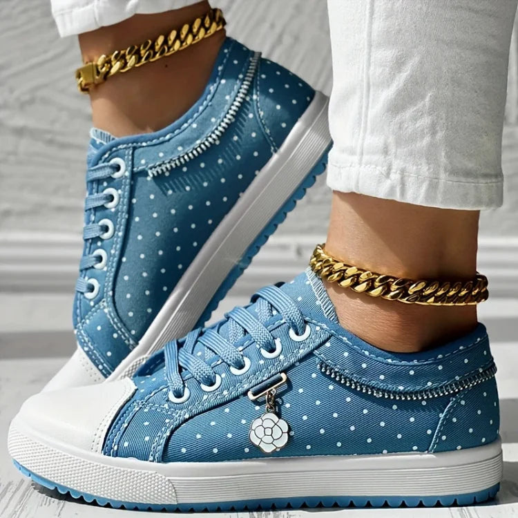 Women's Casual Breathable Slip On Walking Trainers