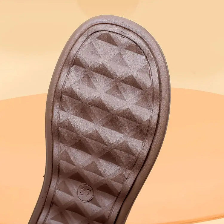 Women’s Fur-Lined Knit-Upper Slip-On Winter Snow Shoes