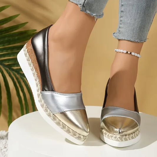 Women’s Pointed Toe Platform Support Loafers