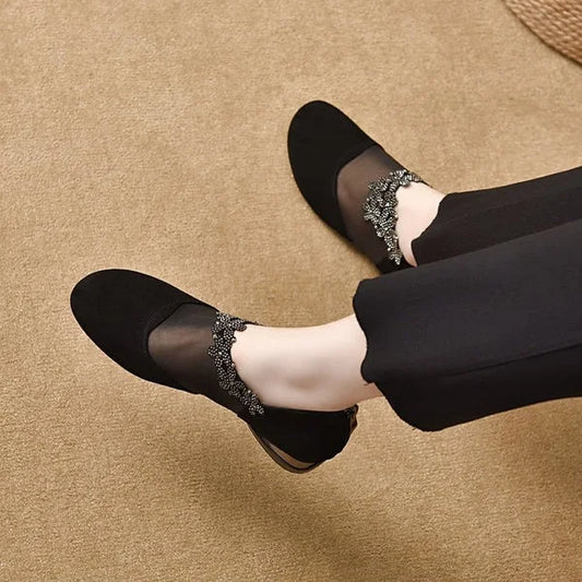 Women’s Breathable Mesh Platform Wedge Shoes