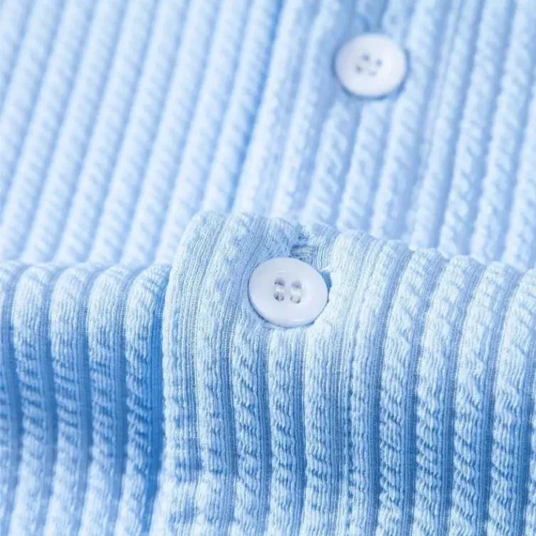 Men’s Tailored Button-Down Casual Shirt