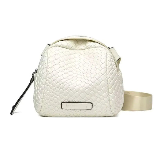 Hand Weaving Cowhide Shell Bag