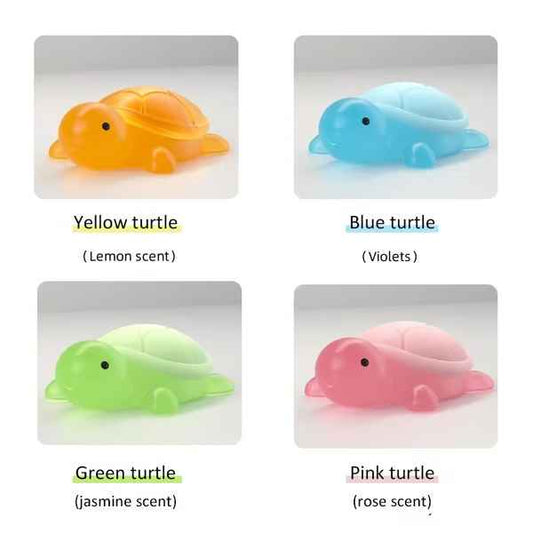 Handmade Turtle-Shaped Essential Oil Soap for Children