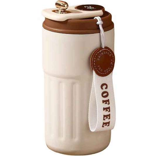 450ml Stainless Steel Smart Temperature Display Travel Mug