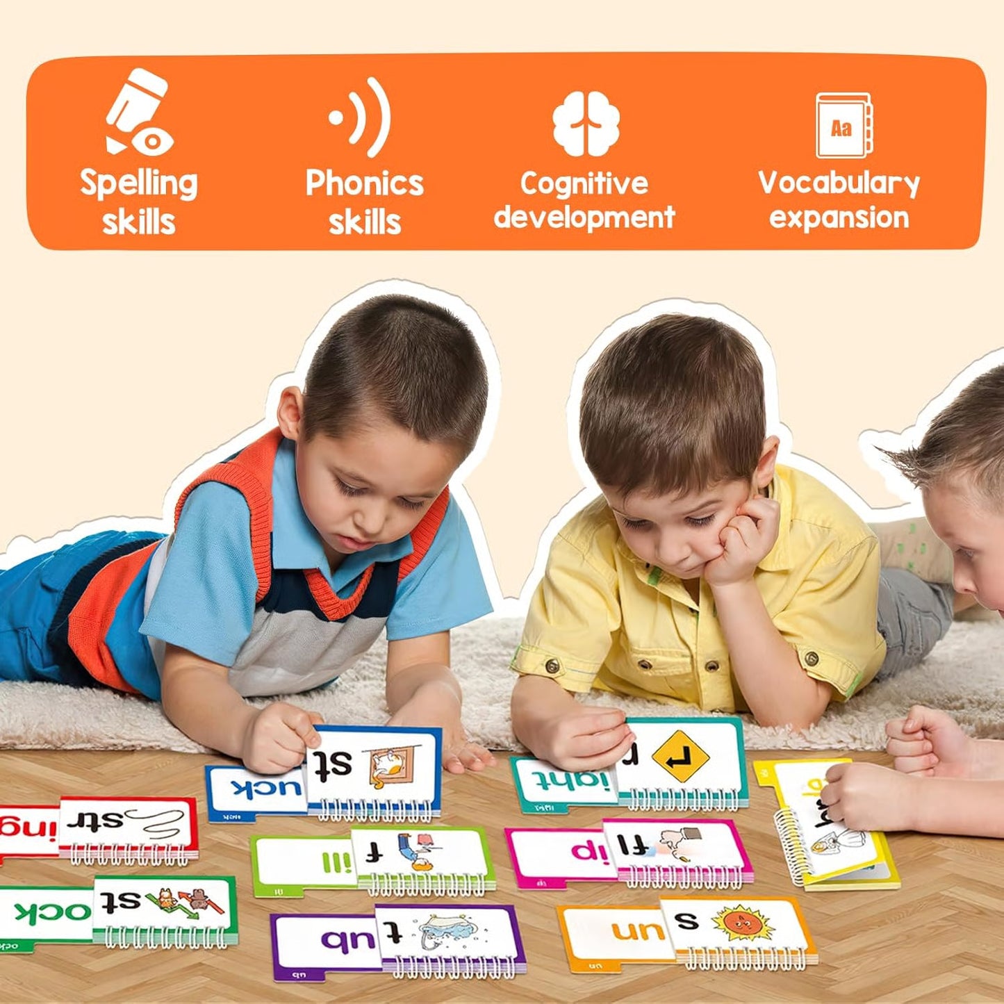 30-Piece Read and Rhyme Flip-Book Set