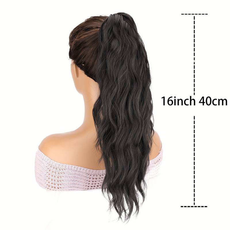 Women’s Water Wave Clip-In Ponytail Extension
