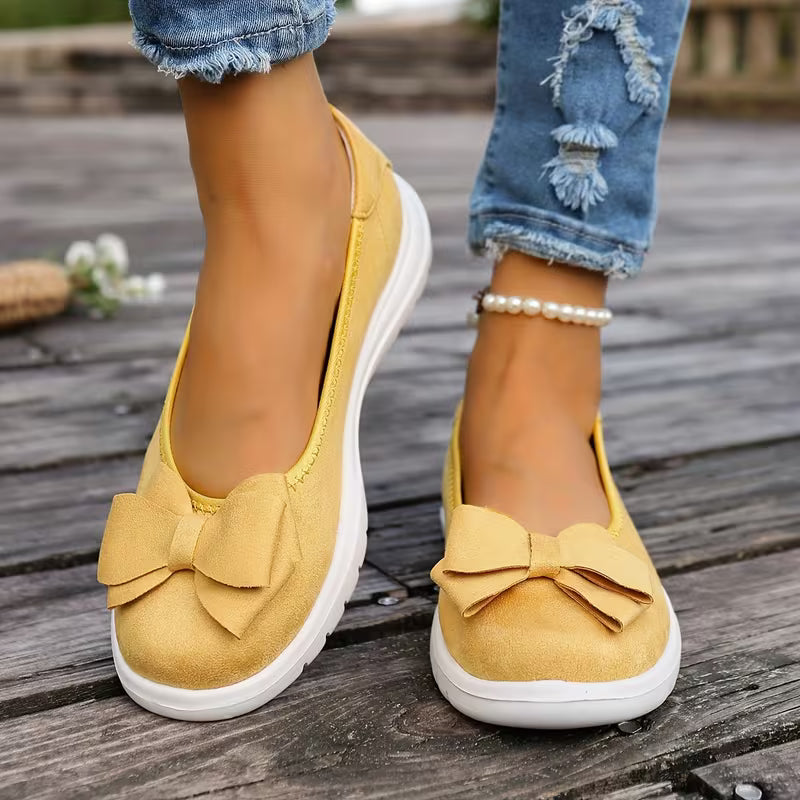 Women’s Bow Detail Slip-On Flats