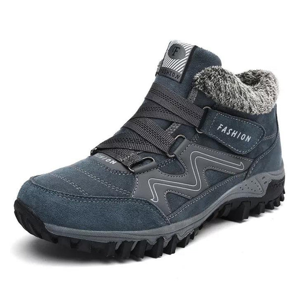 Men's Winter Villi Leather-Look Platform Boots