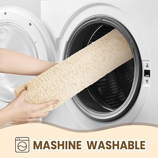 Fluffy Memory-Foam Bathroom Mat