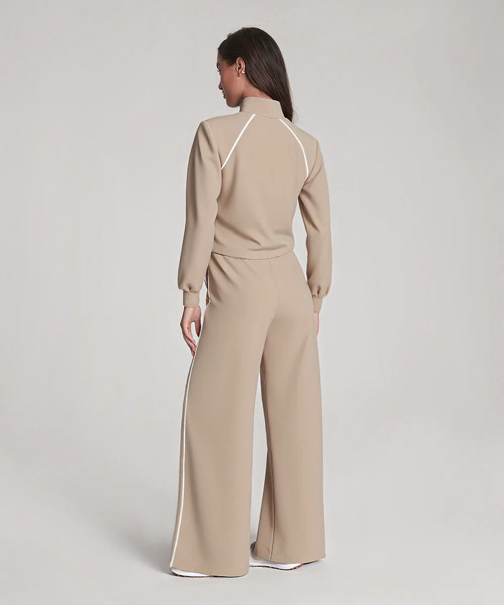 Women’s Relaxed Zip-Front Travel Jumpsuit