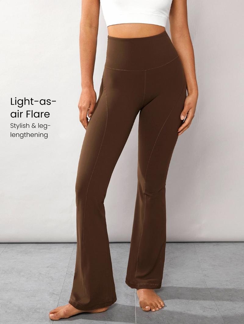 Women’s Sculpting Zip Jacket and Flare Leggings Set