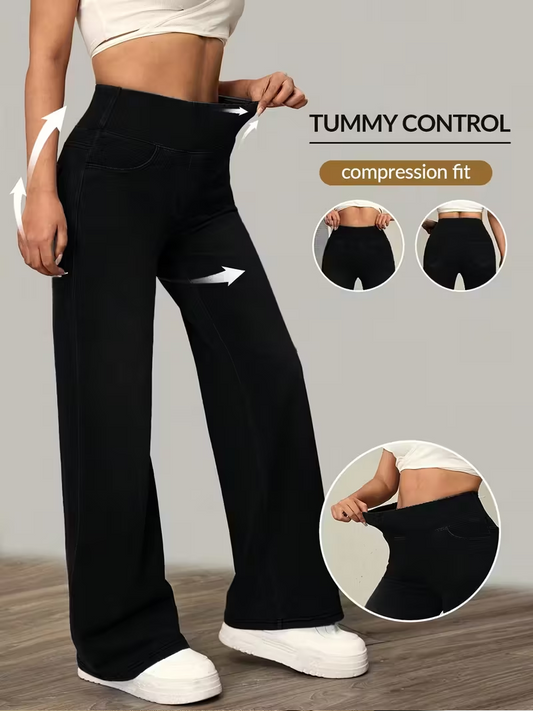 High-Waisted Wide-Leg Pants for Women