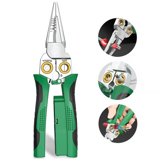 ProTech 8-in-1 Wire Stripper and Cable Cutter Tool