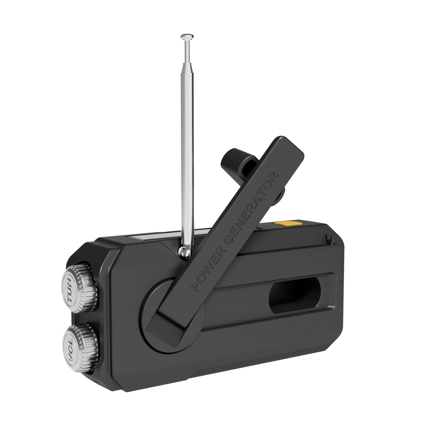 Portable Emergency Solar Hand Crank Radio with Power Bank