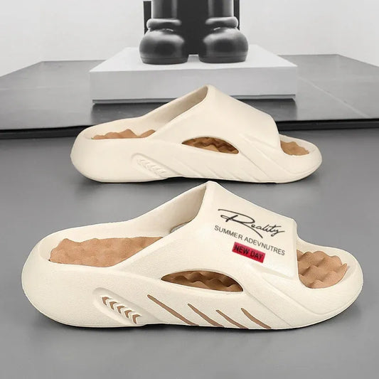 Men's Thick Sole Comfort Slide Sandals