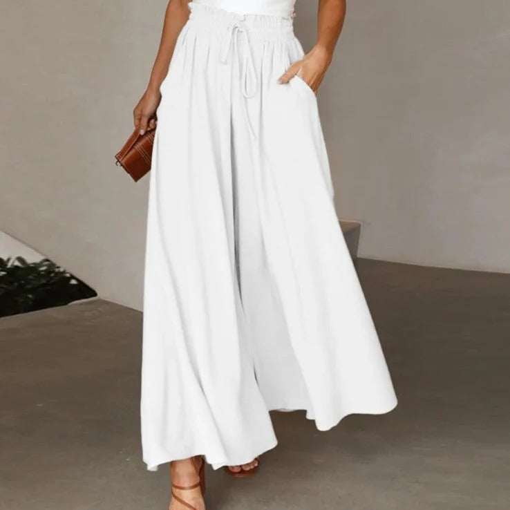 Women’s High Waisted Wide Leg Trousers