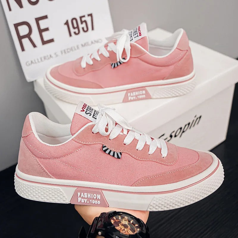 Men's Red Casual Trainers