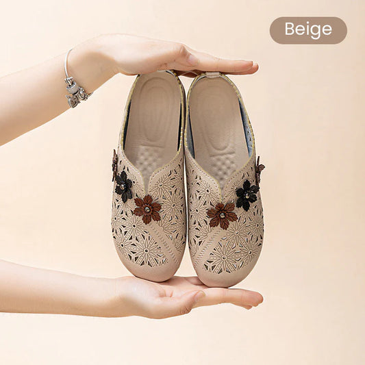 Women’s Elegant Floral PU Sandals
