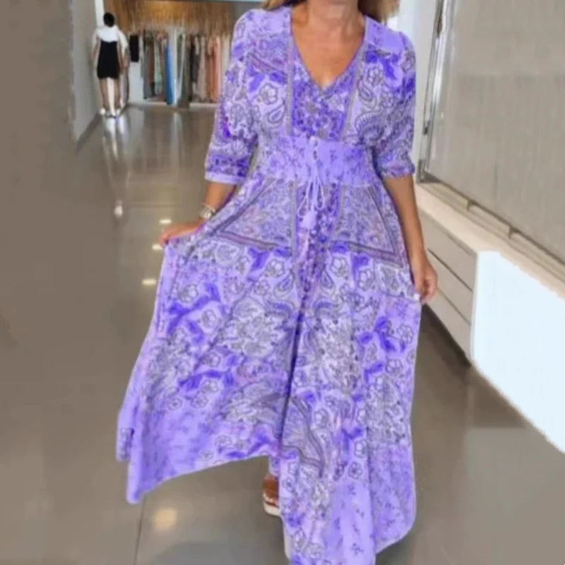 Women's Floral Maxi Dress