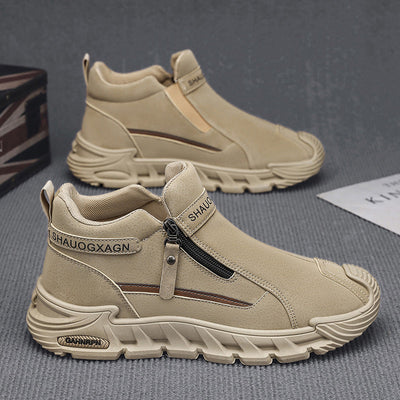 Men’s Casual Zip-Up Outdoor Shoes