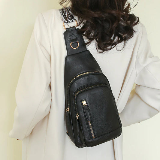 Women's Multi-Compartment Handbag