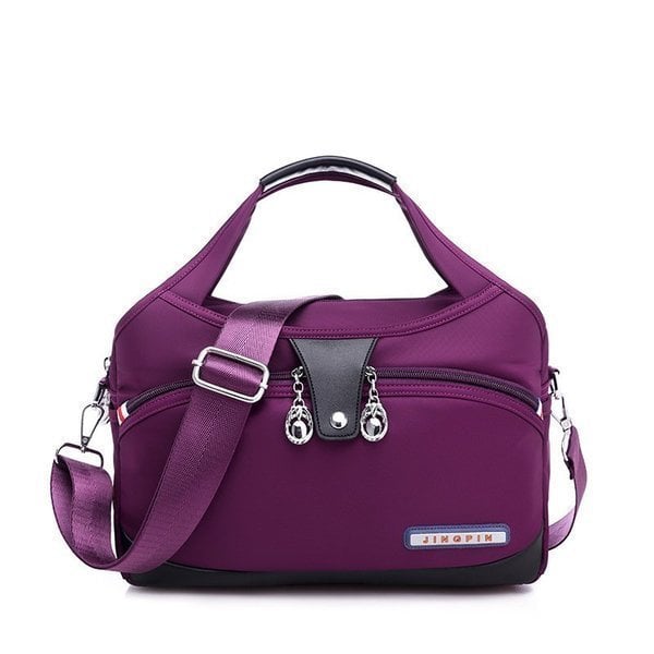Women’s Anti-Theft Multi-Pocket Nylon Shoulder Bag