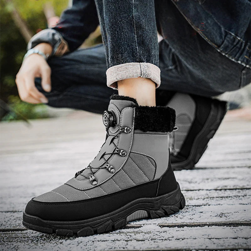 Men's Cozy Fur Lined Boots