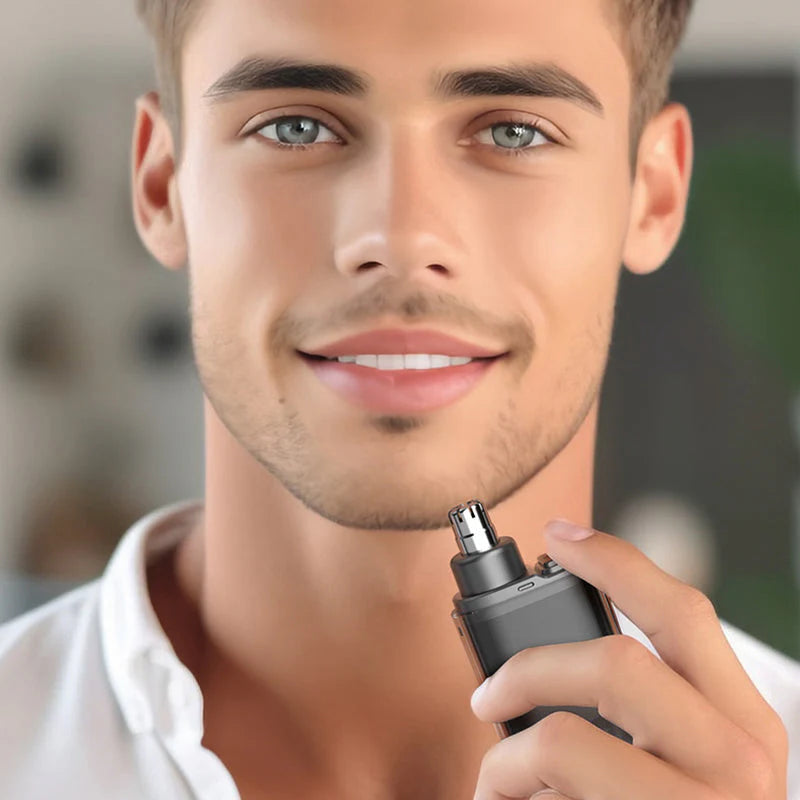 Smart LED Display Nose Hair Trimmer