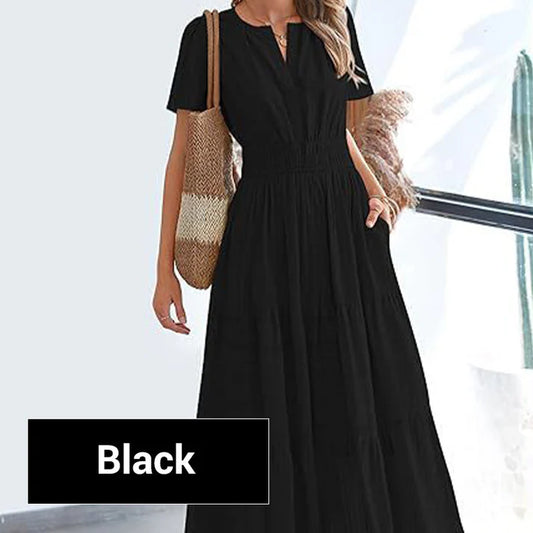Smocked Maxi Dress for Women