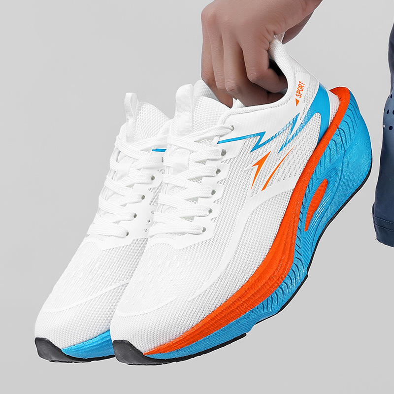 Men’s Breathable Cushioned Mesh Running Trainers