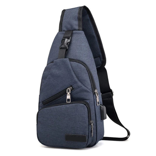 Multi-Pocket Crossbody Sling Bag