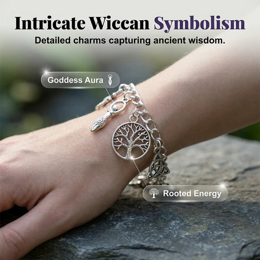 Vintage Symbol Charm Bracelet