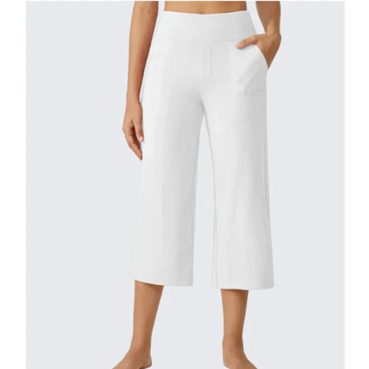 Women’s Wide-Leg Cropped Trousers