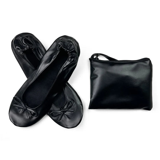 Women’s Foldable Bow Ballet Flats