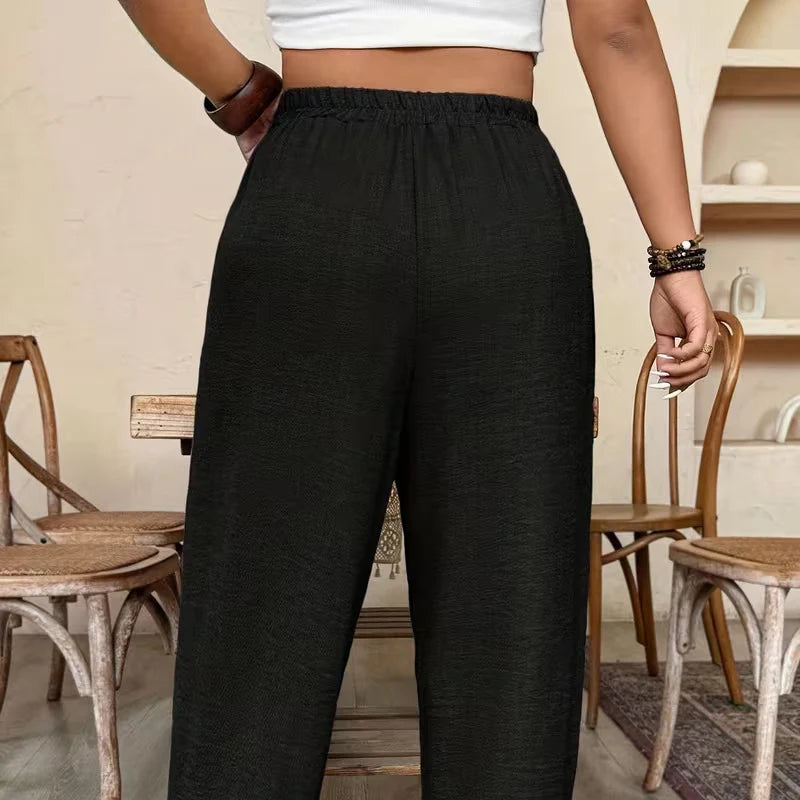 Women’s Relaxed Cuffed Trousers