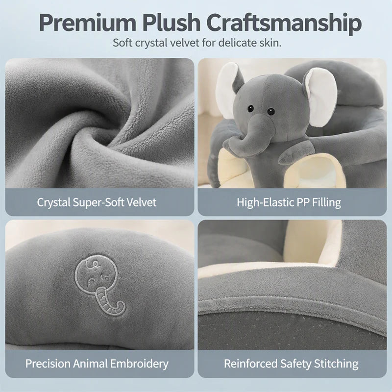 Cartoon Character Baby Floor Seat