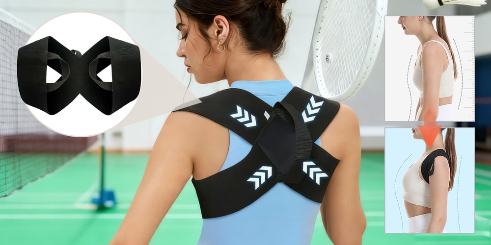 Adjustable Back Posture Corrector Support Brace