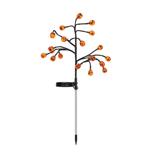 Solar Pumpkin Garden Stake Lights