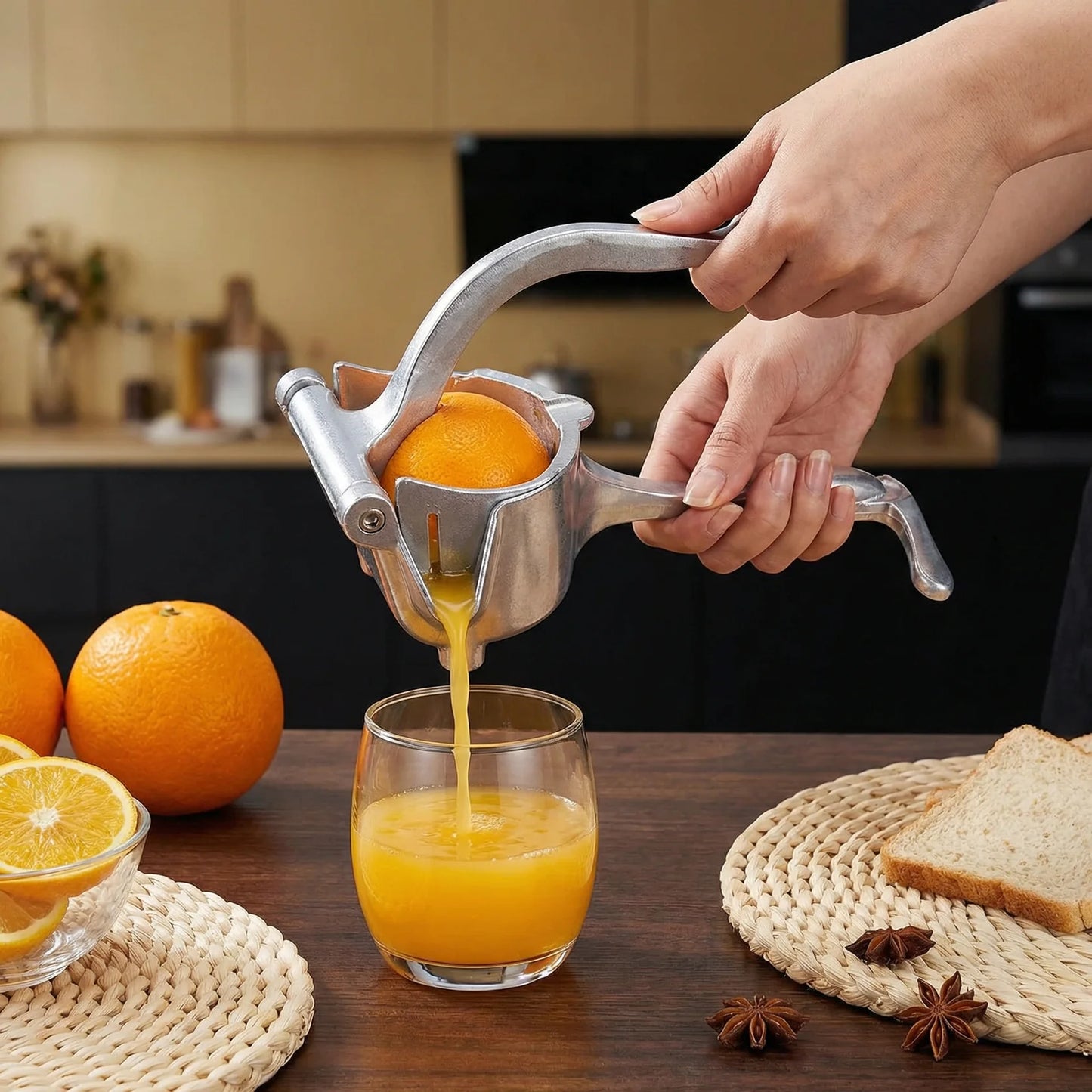 Manual Aluminum Citrus Press Juicer