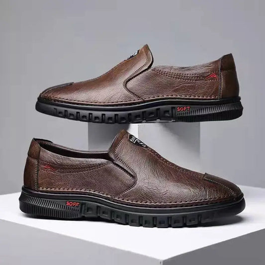 Casual Comfy Leather-Look Loafer