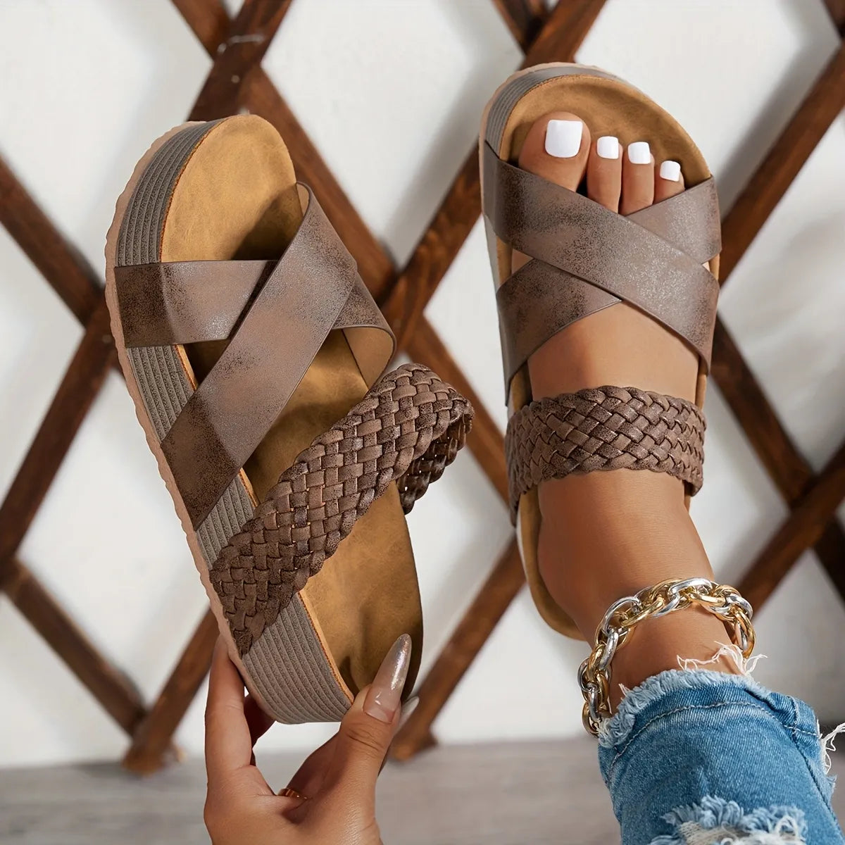 Women’s Elowara Heritage Woven Comfort Sandals