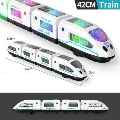 Light-Up Bump-and-Go Train Toy