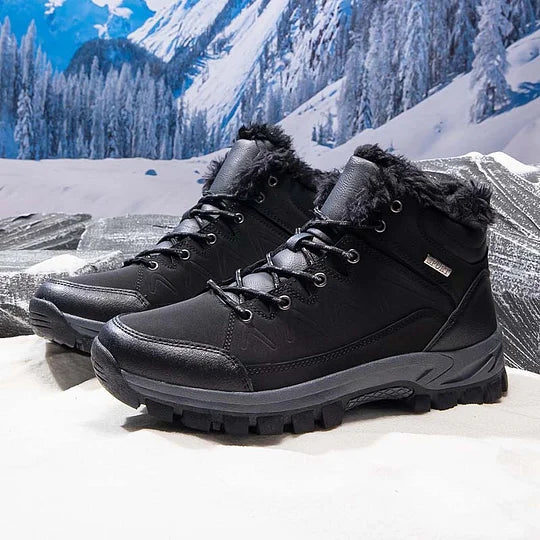 Men’s Waterproof Wide-Toe Hiking Work Boots