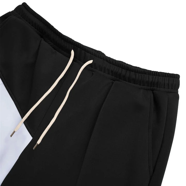 Men’s Colour-Block Drawstring Trousers