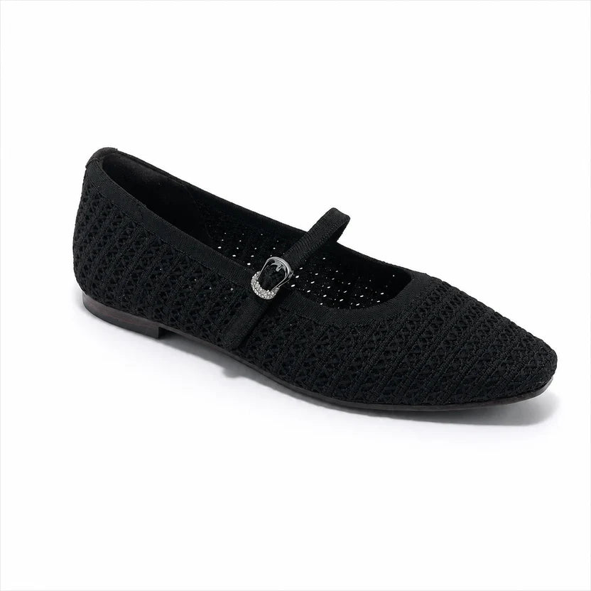 Women's Knitted Strap Flat Shoes