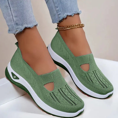Women's Summer Breathable Walking Flats