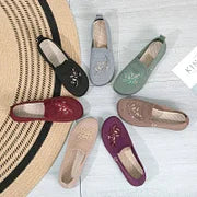 Women’s Breathable Mesh Floral Slip-On Comfort Shoes