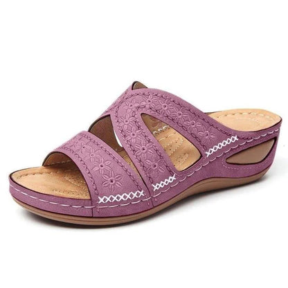 Women's Summer Wedge Sandals – Comfortable & Stretchy